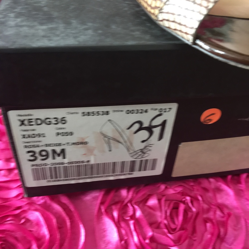 Rosa + Beige+ T.Moro Heels